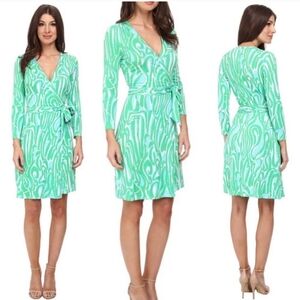 Lilly Pulitzer Meridian Wrap Dress Size XS